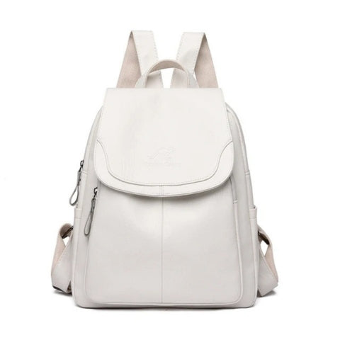 Sac à dos femme blanc